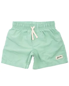 Bather Kids' Solid Swim Trunk Seafoam