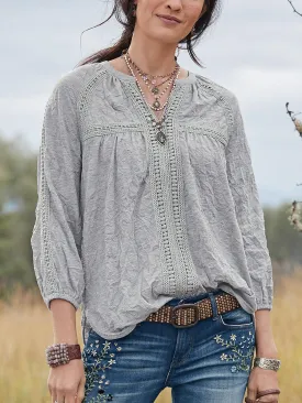 Casual Loose Long Sleeve T-Shirt