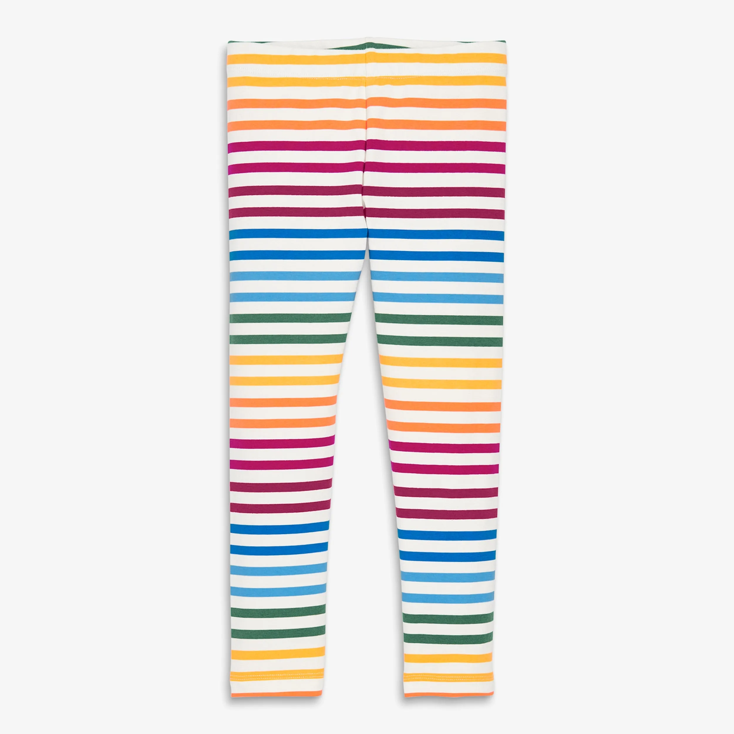 Classic legging in rainbow stripe