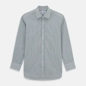 Dark Green Tattersall Check Mayfair Shirt