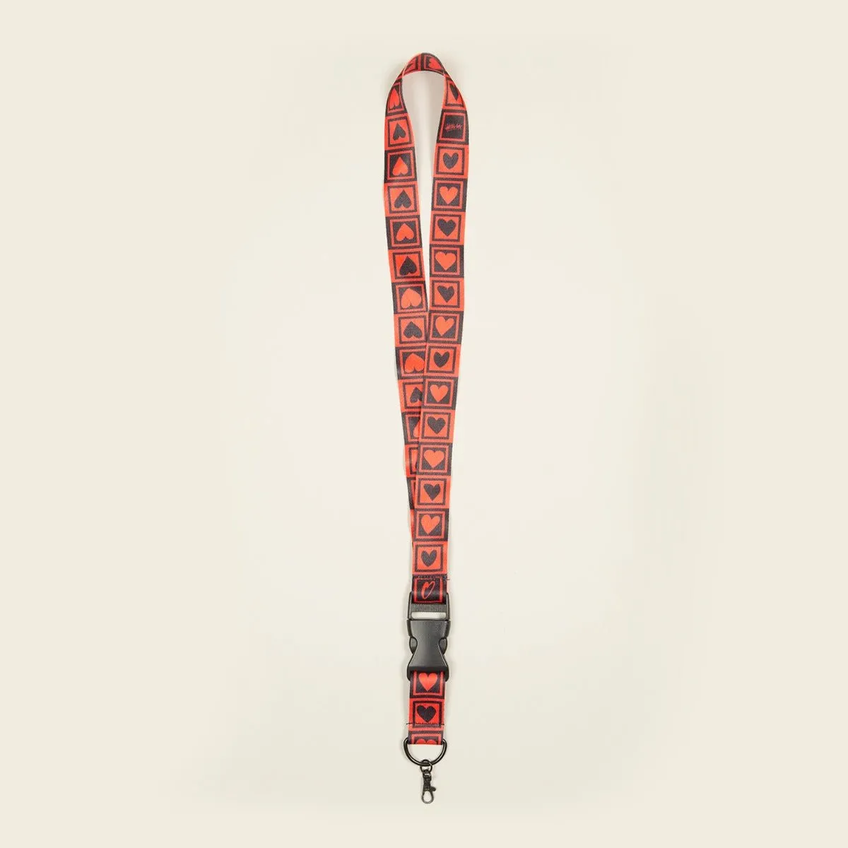 Glitterbox Heart Lanyard