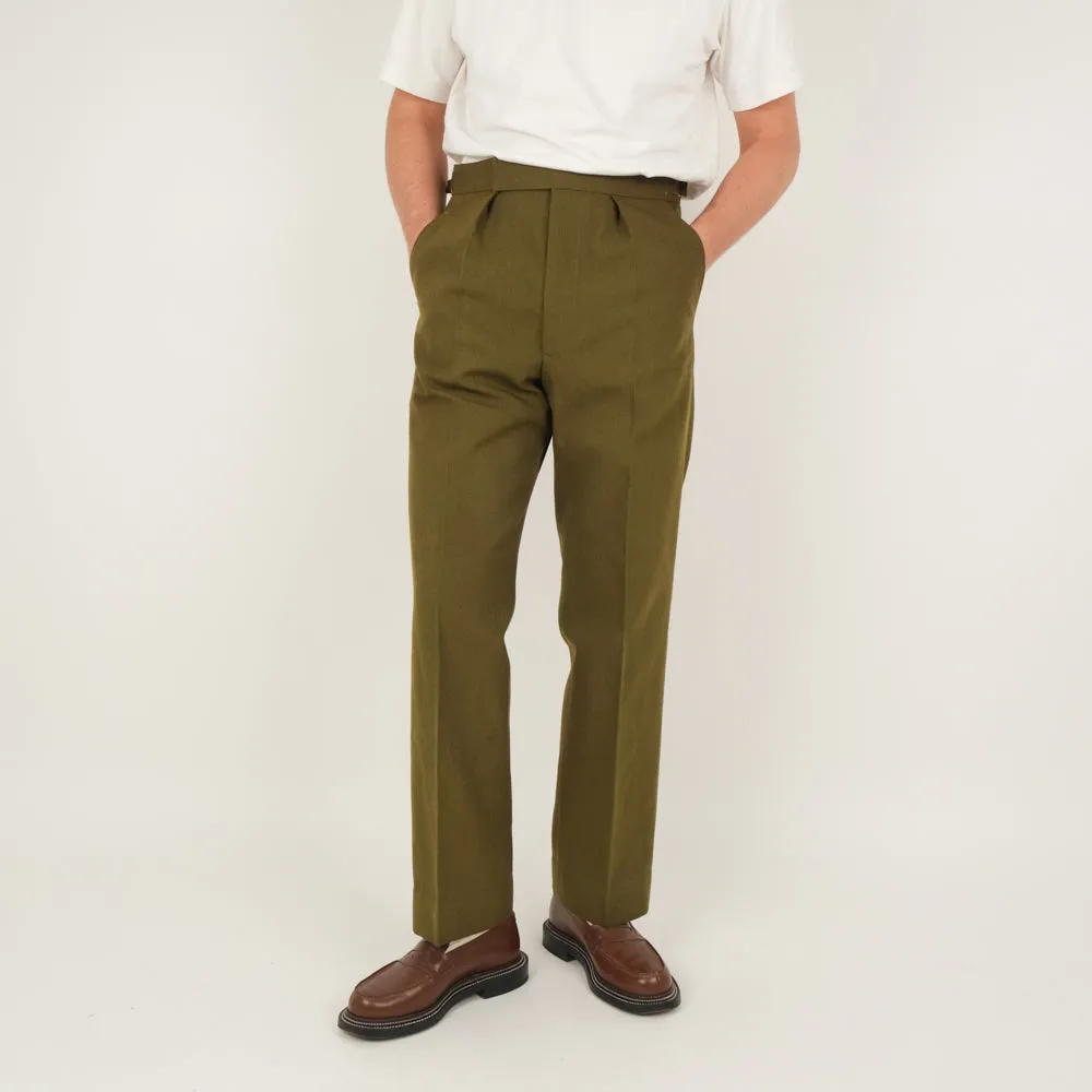 GREEN TAILOR PANTS