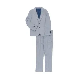 Isaac Mizrahi Boy's Stretch Suit | Textured