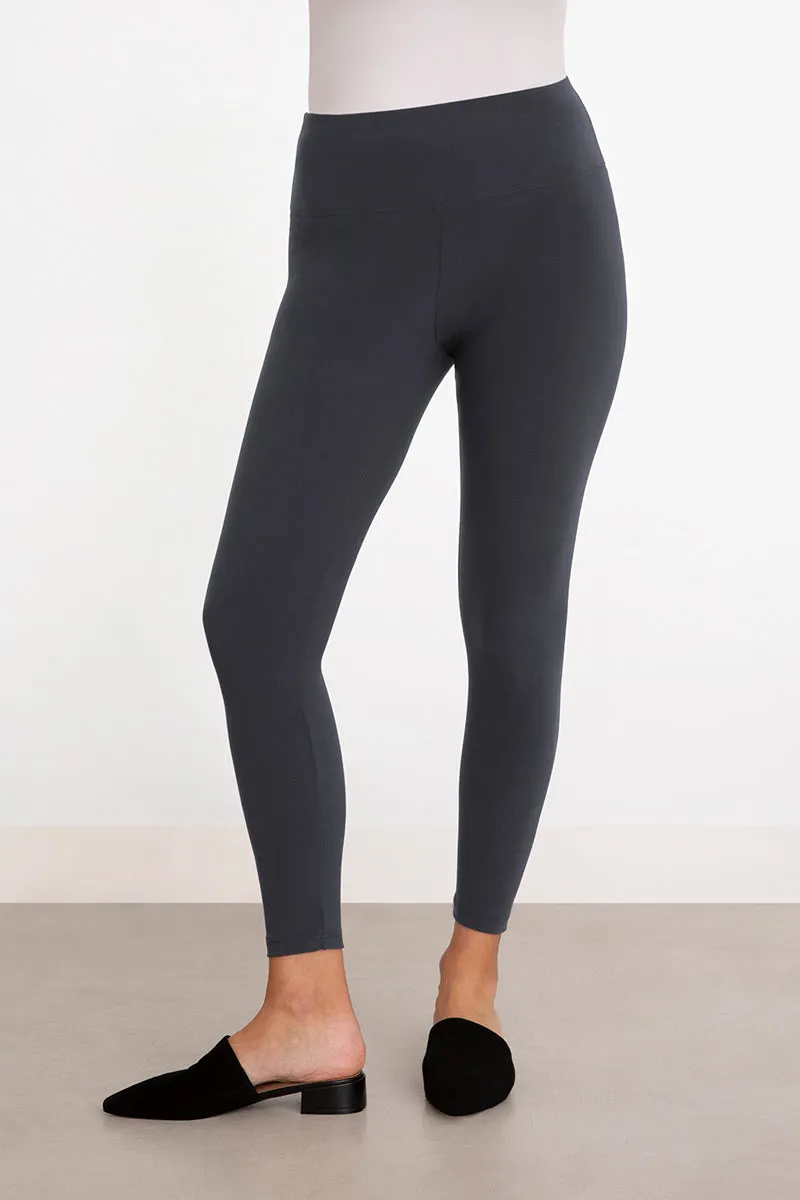 Nu Yoke Legging | Graphite