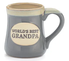 "World's Best Grandpa" Porcelain Mug