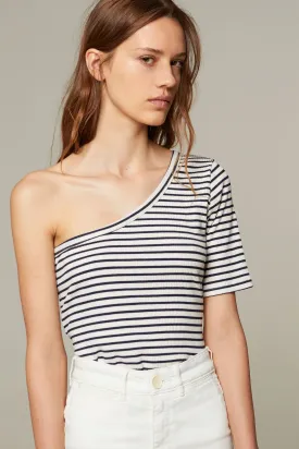 ras top navy stripes<br> by Rita Row