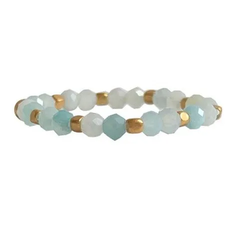 RING STONE DOT AMAZONITE