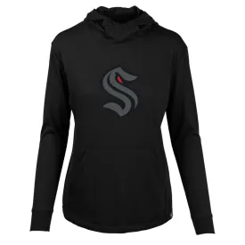 Seattle Kraken Womens Red Eye Vivid Hoodie