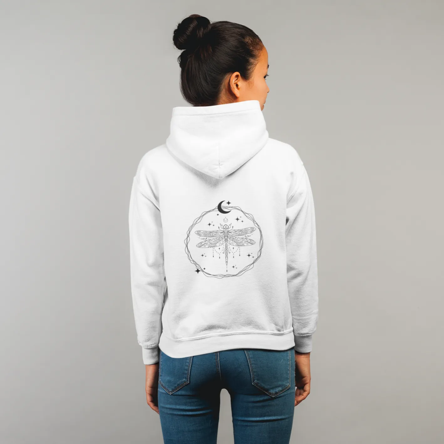 Zipper Hoodie Unisex | Spirituell Dragonfly